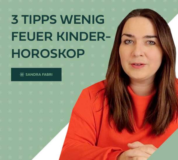 Wenig Feuerenergie im Kinderhoroskop