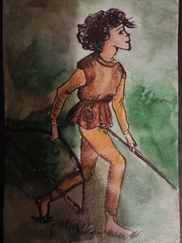 Meine kreativen Wurzeln 🌿

Wenn ich an meine Kindheit denke, sehe ich die Wiesen und den Wald vor unserer Haustüre, rieche die Pferde und spüre Freiheit.

Geprägt haben mich die Geschichten von Astrid Lindgren – besonders Ronja Räubertochter und Madita.
Sie waren für mich mehr als Bücher. Sie waren ein Zuhause.

Deshalb war bei einer Briefmarken-Aufgabe in meiner Grafikdesign-Ausbildung sofort klar: Thema Märchen – Astrid Lindgren. (Daher auch das Ronja-Bild.) Ich liebte schon immer den typischen Tusche- und Aquarellstil der Figuren.

Meine absolute Kindheitsheldin war Bibi Blocksberg.
Wie Bibi hatte ich ein Pflegepferd: eine weiße Araberstute namens Freckles. In einer schwierigen Phase in der Schulzeit war sie mein Rückzugsort, mein Anker, meine Seelenverbündete.

Meine Oma hat mir, wenn wir dort waren, stundenlang Märchen vorgelesen. Die Bücher habe ich bis heute, manche Reime klingen noch immer nach. Sie begleitete mich mit Aquarellfarben, Mythologie, Naturheilkunde und Kreativität.

Sie und meine Mama waren meine größten Cheerleader bei der Mappe für die Grafikdesign-Ausbildung 📣

Ich glaubte, ich kann es nicht (Chiron 5. Haus).
Sie glaubten, ich kann.
Sie hatten recht 😉✨

Aber ich gebe zu: das Talent ist eingefroren, wie der Eispalast bei Frozen. Ich male gar nichts mehr. Aus Angst vor Fehlern und weil der alte Glaubenssatz „ich kann das nicht, das ist nicht gut genug“ zu laut ist. 

Aber: Dieses Jahr reise ich nach Schweden 🇸🇪 – auch zum Geburtshaus von Astrid Lindgren. ✨Kreative Auszeit, zurück zu den Wurzeln meiner Kreativität &
Kindheit.

#kinderbuchtraum #kinderbuchmanufaktur #kinderbuchliebe #kreativewurzeln #goldstern